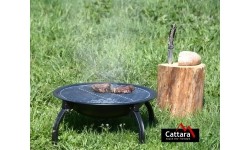 Fireplace with a Grill & Lid Cattara Vesuv