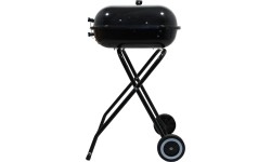 Rectangular Charcoal Grill Cattara Trapani 46cm