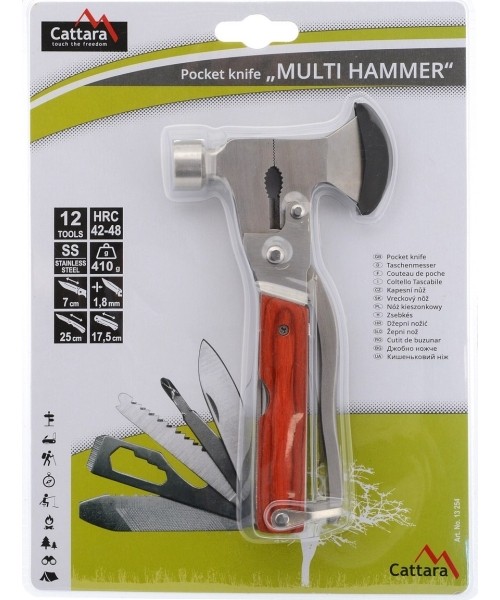  Knife Cattara Multi Hammer 18cm