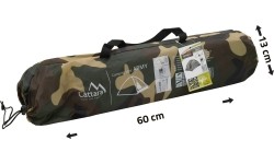 2-kohaline telk Cattara Army 200x120x100 cm