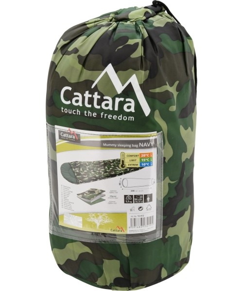 Magamiskott Cattara Navy +10°C
