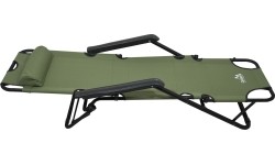 Camping Lounger Cattara Comfort - Green