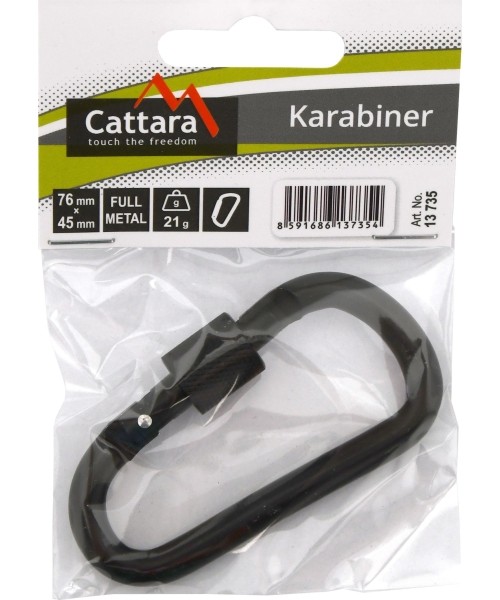 Carabiner Cattara Strong - Black