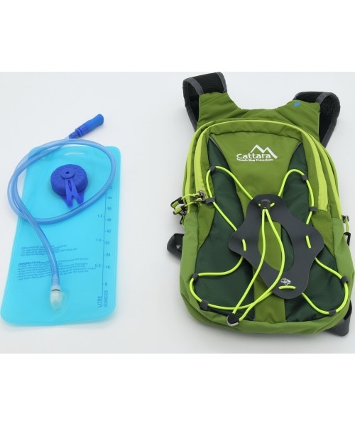 Backpack with Hydration Pack Cattara GreenW 10l + 2l 