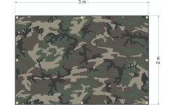 Tarpaulin Cattara Waterproof 2x3m