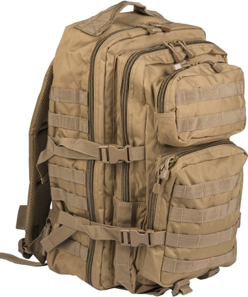 Seljakotid matkale MIL-TEC: COYOTE KUPRINĖ US ASSAULT LARGE