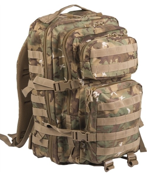 Seljakotid matkale MIL-TEC: W/L-ARID BACKPACK US ASSAULT LARGE