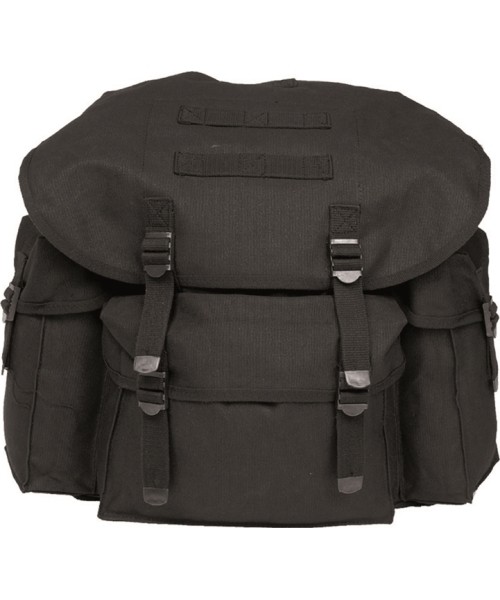 Seljakotid matkale MIL-TEC: GERMAN BLACK COTTON IMP. RUCKSACK