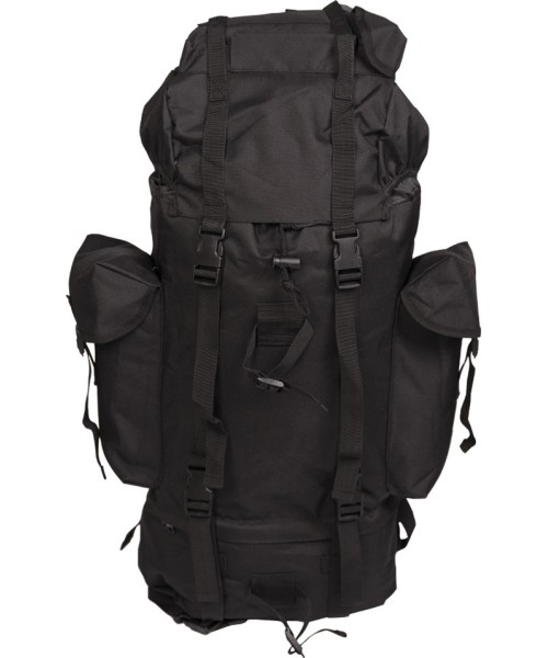 Seljakotid matkale MIL-TEC: GERMAN BLACK IMPORT LARGE RUCKSACK
