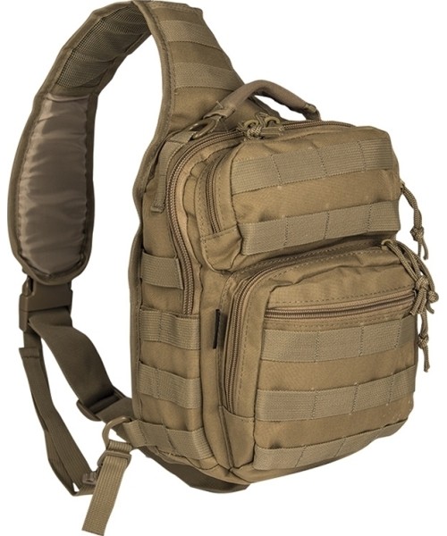 Seljakotid matkale MIL-TEC: COYOTE ONE STRAP ASSAULT PACK SMALL