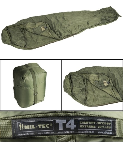 Magamiskotid MIL-TEC: OD TACTICAL 4 SLEEPING BAG