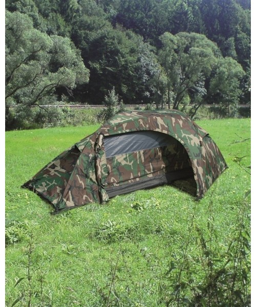 Telgid MIL-TEC: WOODLAND 1-MAN TENT ′RECOM′