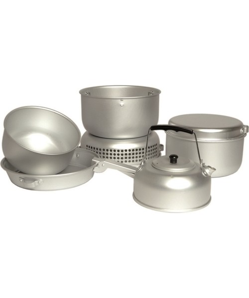 Nõud MIL-TEC: COOK SET 9-PC.WITH BURNER