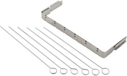 Cattara grillvardaste komplekt, 6 tk