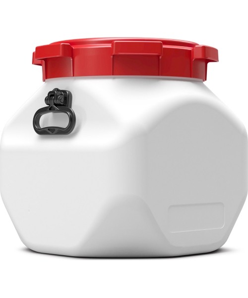 Ellujäämise tööriistad ja komplektid BasicNature: Statinė BasicNature Wide Mouth Square 40L, balta