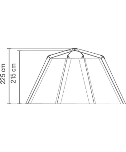 Tent Coleman Octagon BlackOut, 8 persons