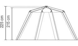 Telk Coleman Octagon BlackOut, 8 inimesele