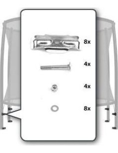Safety Net - Assembly Set (2 legs)