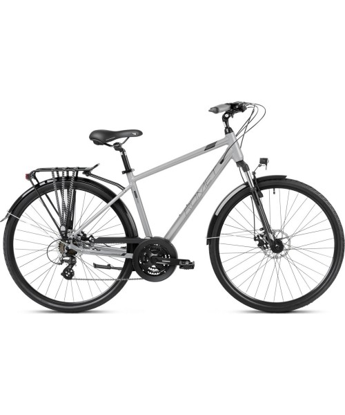 Linnarattad Romet: Dviratis Romet Wagant 2 2024 grey-graphite
