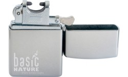 Lighter BasicNature Arc USB Polished