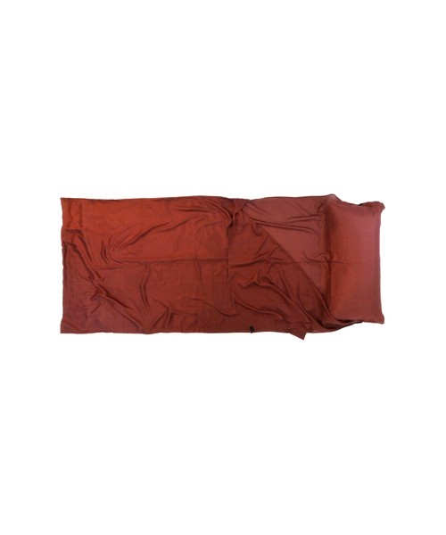 Magamiskotid Origin Outdoors: Miegmaišio įklotas Origin Outdoors Silk Rectangular, kaštoninis