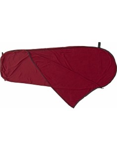Sleeping Bag Liner Origin Outdoors Microfleece Mummy Shape Bordeaux 