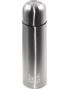 Termos BasicNature Vacuum, 0,5 l, roostevaba teras