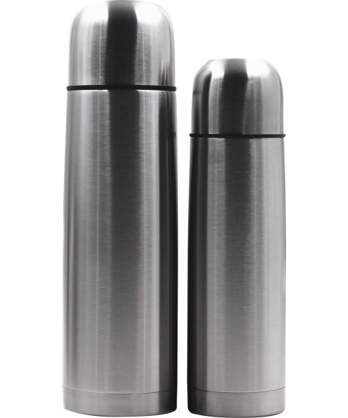 Termos BasicNature Vacuum, 0,5 l, roostevaba teras