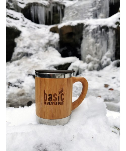 Mug BasicNature Beaker Bamboo, 0.3L