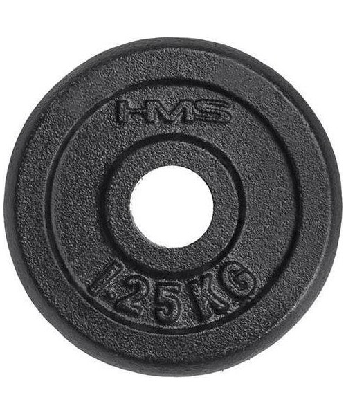 Steel inSPORTline Plates HMS: Metalinis svoris HMS juodas 30 mm