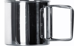 Kokkupandav roostevabast terasest kruus Nalgene BasicNature, 0,35 l