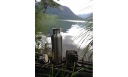 Kokkupandav roostevabast terasest kruus Nalgene BasicNature, 0,35 l