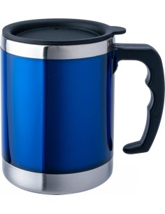 Thermal Mug BasicNature Stainless Steel Beaker MUG, 0.42L, Blue