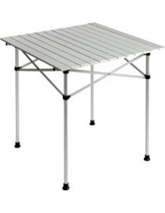 Kokkupandav laud BasicNature Travelchair Roll Table Small, 70x70 cm