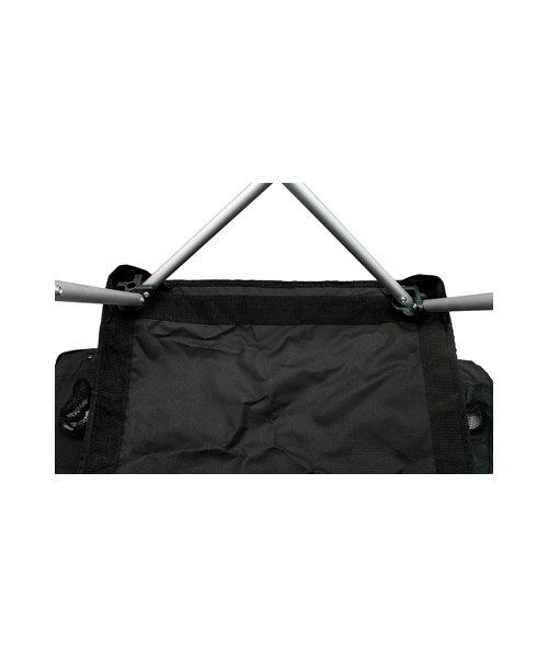 Folding Chair BasicNature Travel Comfort, Black