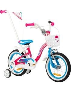 Karbon Mimi 14 Bicycle pink-blue