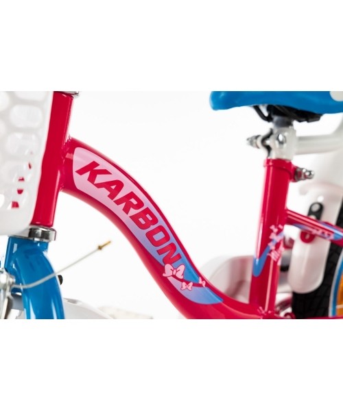 Karbon Mimi 12 Kids' Bike Pink-Blue