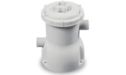 EXIT Soft Grey pool 300x200x65cm with filter pump and dome - grey