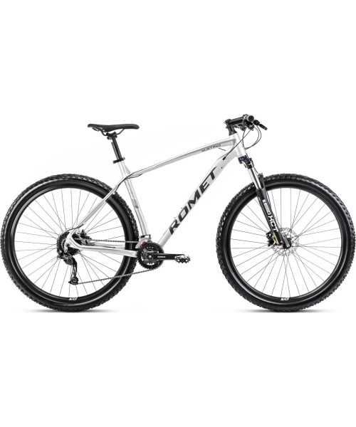 Linnarattad Romet: Dviratis Romet Mustang M3 2024 silver-grey