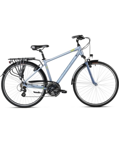 Linnarattad Romet: Dviratis Romet Wagant 0 2024 bright graphite-green