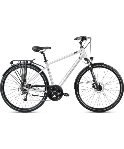 Linnarattad Romet: Dviratis Romet Wagant 4 2024 silver-black