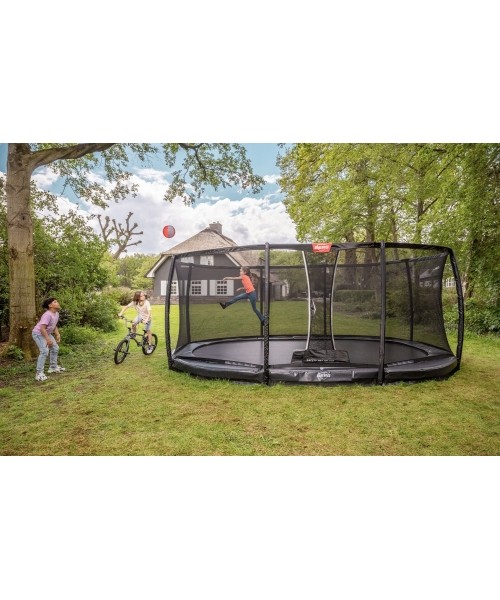 BERG SPORTS Champion InGround maasisene batuut, Ø 430 cm, hall