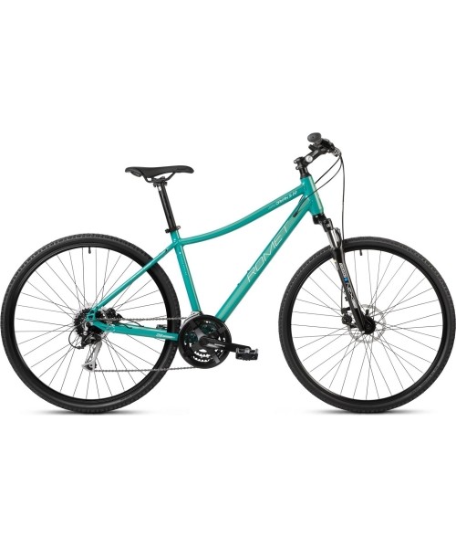 Linnarattad Romet: Dviratis Romet Orkan 3 D 2024 turquoise-white-silver