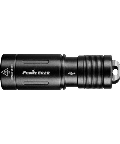 Taskulambid : LED žibintuvėlis Fenix ​​E02R Black