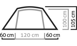 Tent Salewa Denali, 2 persons