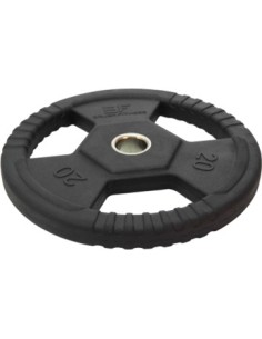 Kummeeritud raskusketas käepidemetega Bauer Fitness Premium 20 kg AC-1496