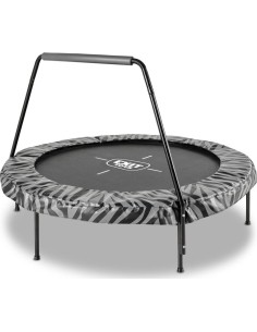 EXIT Tiggy junior trampoliin käepidemega ø140cm – must/hall
