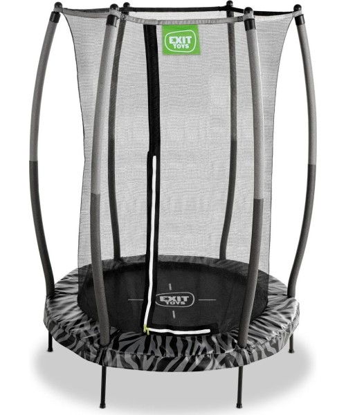 EXIT Tiggy junior trampoline with safety ø140cm - black/grey