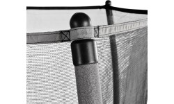 EXIT Tiggy junior trampoline with safety ø140cm - black/grey
