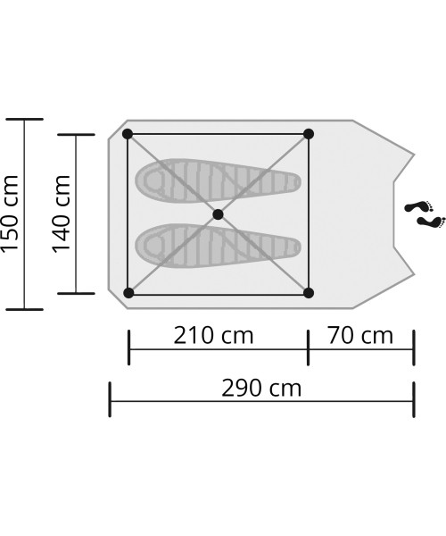 Origin Outdoors Tent 'Comodo'